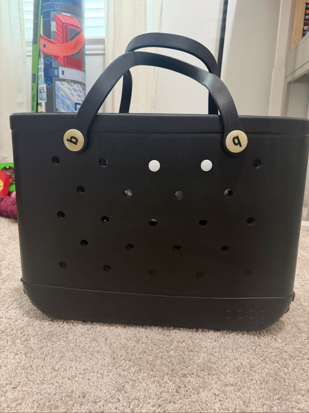 Large Black Bogg Bag 19” - Picture 3 of 6